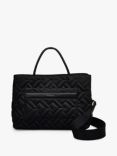 Radley Holland Park Responsible Quilted Medium Zip Top Grab Bag, Black