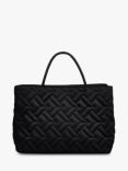 Radley Holland Park Responsible Quilted Medium Zip Top Grab Bag, Black