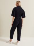 Phase Eight Petite Tallulah Utility Jumpsuit, Navy