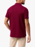 Psycho Bunny Classic Pique Polo Shirt, Crimson