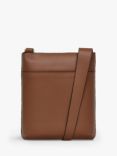 Radley Pockets Icon Leather Cross Body Bag, Saddle