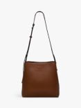 Radley Dukes Place Leather Medium Compartment Cross Body, Saddle