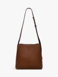 Radley Dukes Place Leather Medium Compartment Cross Body, Saddle