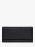 Radley Oak Street Large Leather Purse, Black