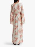 Malina Kimberly Maxi Dress, Cream/Coral