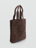 Mango Sofi Crochet Shopper Bag