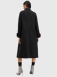 AllSaints Mabel Wool Blend Coat, Black