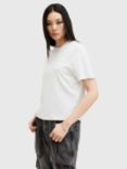 AllSaints Lisa Organic Cotton T-Shirt, White