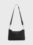 AllSaints Eve Stud Crossbody Bag, Black