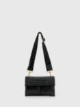 AllSaints Ezra Stud Crossbody Bag, Black