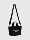 AllSaints Izzy Mini Tote Bag, Black