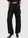 AllSaints Barbara Cargo Trousers, Black