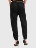 AllSaints Freda Jersey Trousers, Black