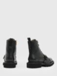 AllSainst Tori Leather Biker Boots, Black