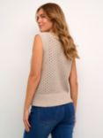 KAFFE Else Vest, Feather Grey