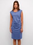 KAFFE India Cocktail Dress, Blue Indigo