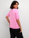 KAFFE Lizza V-Neck Short Sleeve Jumper