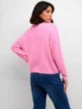 KAFFE Lola Knit Jumper, Rosebloom