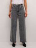 KAFFE Ryana Wide Leg Jeans, Light Grey Denim