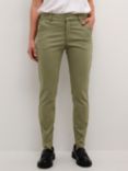 KAFFE Lea Chino Trousers, Green