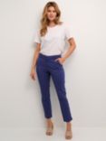 KAFFE Mette Trousers, Blue Indigo