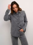 KAFFE Ryana Denim Shirt, Light Grey