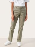 Part Two Soffyn Straight Leg Regular Fit Trousers, Vetiver