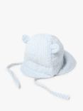 Lindex Baby Organic Cotton Sun Hat, Light Dusty Blue