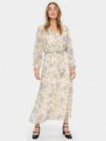 Saint Tropez Doja Floral Maxi Dress, Cream/Multi