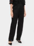 Saint Tropez Filipa Lace Trousers, Black