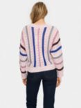 Saint Tropez Felisa Relaxed Fit Jumper, Orchid/Multi