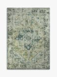 Louis De Poortere Antique Heriz Rug, Green