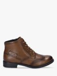 Josef Seibel Simona 08 Leather Brogue Boots, Brown