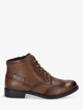 Josef Seibel Simona 08 Leather Brogue Boots, Brown