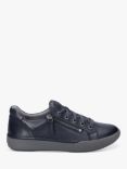 Josef Seibel Claire 13 Nubuck Low Top Trainers, Navy