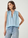 HUSH Kyla V-Neck Blouse, Blue