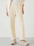 HUSH Martha Stripe Joggers, Butter Lemon