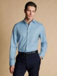 Charles Tyrwhitt Non-Iron Twill Shirt, Blue