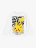 Pokémon Long Sleeve T-Shirt, White