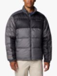 Columbia Pike Lake Puffer Coat, City Grey, Shar