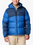 Columbia Pike Lake Hooded Puffer Jacket, Mountain Blue