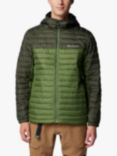 Columbia Silver Falls Hooded Puffer Jacket, Canteen Green