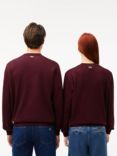 Lacoste Logo Sweatshirt, Burgundy