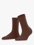 FALKE Cosy Wool & Cashmere Blend Socks, Cinnamon