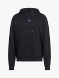 Rapha Logo Organic Cotton Hoodie, Black