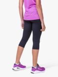 Ronhill Crop Running Capri Leggings, All Black