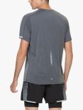 Ronhill Reflect Short Sleeve Running T-Shirt, Iron/Reflect