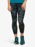 Ronhill Crop Running Tights, Digital Jungle