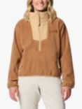 Columbia Sequoia Zip Neck Fleece, Camel Brown