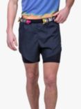 Ronhill 2-In-1 Sports Shorts, All Black